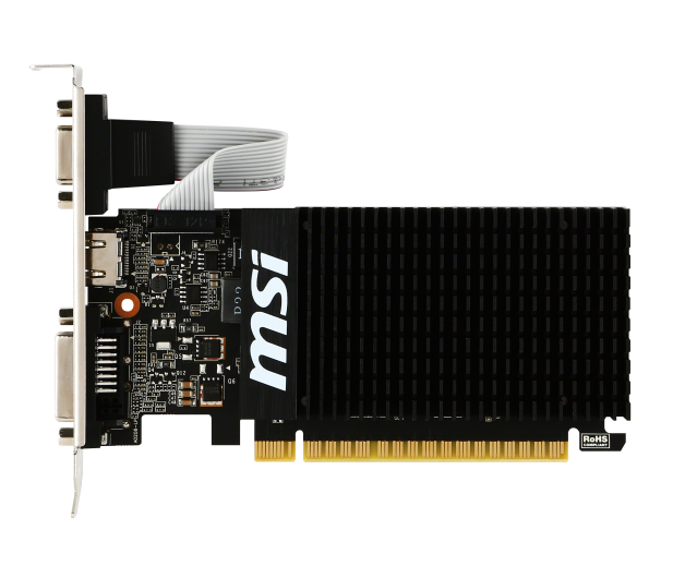 MSI GeForce GT 710 Low Profile 1GB DDR3 - 285437 - zdjęcie